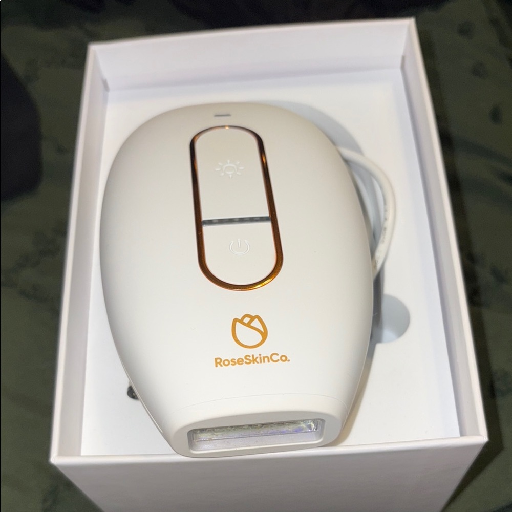 RoseSkinCo White IPL Hair Removal Device